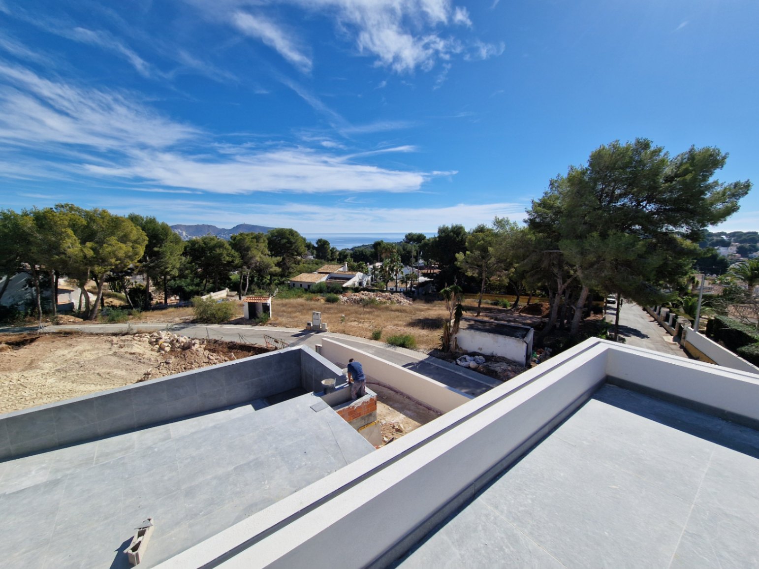 Moderna villa di nuova costruzione in vendita a Moraira